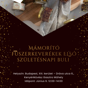 Mámorító születésnap -regisztrációs jegy-